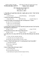 DE ON TAP HKI-NAM HOC 2010-2011 MON LICH SU-K5