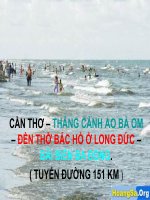 Học sinh THAM QUAN HỌC TẬP hè.