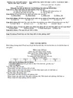 Bai kiem tra tin hoc 4 cuoi nam