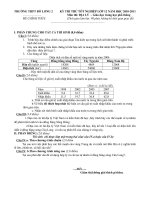 de va dap an thi thu tn dia -2011