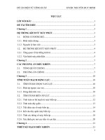 Thiết kế bộ chỉnh lưu điều khiển kích từ cho máy phát