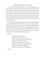 phân tích bài thơ tôi yêu em của a  x puskin