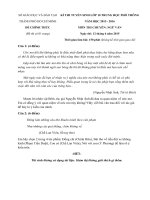 đề thi tuyển sinh vào lớp 10 chuyên môn văn năm học 2015 2016 thành phố hồ chí minh