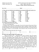 đề thi HSG trường độc lập - Thái Nguyên...hay