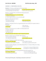 Đề cương môn kinh tế học đại cương