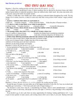 đề thi thử tiếng anh đại học ,cao đẳng số 2