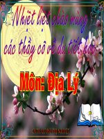 Bài 38  PHÁT TRIỂN TỔNG HỢP KINH TẾ VÀ BẢO VỆ TÀI NGUYÊN MÔI TRƯỜNG BIỂN ĐẢO