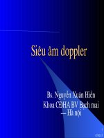 Tổng quan về siêu âm Doppler