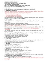 BỘ ĐỀ ÔN THI TN MÔN LICH SỬ NĂM 2011