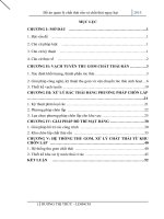 Đồ án quản lý chất thải rắn và chất thải hóa học