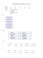 Đáp Án HSGAnh9.Q5.2009-2010