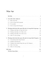 Phương trình hàm với các giá trị trung bình và áp dụng