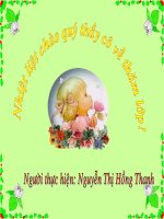 Tập đọc: B­uổi học thể dục