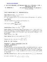 Đề-đáp án thi thử ĐH-Vĩnh Phúc 2011-Đề 3