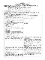 Giáo án lớp 5 tuần 33, 34 soạn kĩ