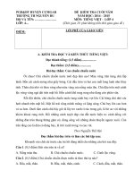 đề kiểm tra cuối năm môn tiếng việt lớp 4 năm học 2014 2015trường tiểu học nguyễn du