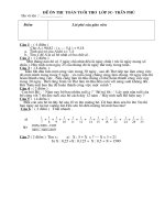 ON TOAN TUOI THO- 5CC