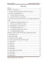 Đồ án: Thiết kế hệ thống xử lí nước thải nhà máy chế biến thủy sản đông lạnh với năng suất tấn 13 sản phẩmngày