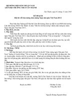 ke hoach thi thiet ke bao tuong 20/11