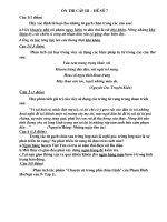 Đề ôn vào cấp 3(đề số 7)