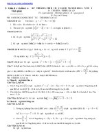 Đề-đáp án thi thử ĐH-Vĩnh Phúc 2011-Đề 5