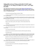 Những điểm thông tư 01/TT-BNV so với TT 55