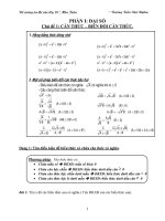 Tài liệu ôn thi vào lớp 10 môn toán