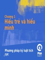 Phương pháp kỷ luật tích cực - Hiểu trẻ, hiểu mình