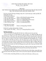 Biên bản họp thống nhất triển khai thu học phí, cấp bù học phí, hỗ trợ chi phí học tập cho học sinh, sinh viên tỉnh Đắk Lắk