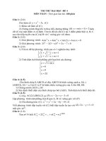 Đe thi thu ĐH số 4