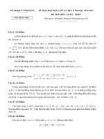 đề thi học sinh giỏi lớp 12 môn toán năm học 2014 2015 tỉnh vĩnh phúc