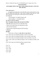 ĐỀ THAM KHẢO  ĐO NGHIỆM TIẾNG VIỆT LỚP 1 CÔNG NGHỆ GIÁO DỤC CUỐI NĂM HỌC 2010-2011