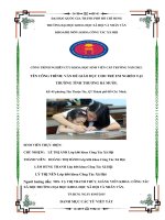 VẤN ĐỀ GIÁO DỤC CHO TRẺ EM NGHÈO TẠI TRƯỜNG TÌNH THƯƠNG BÀ MƯỜI