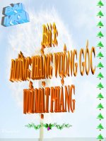 Bai 3. đường thẳng vuông góc mặt phẳng