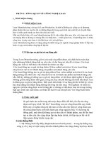 ĐỒ ÁN CHUYÊN NGÀNH CÔNG NGHỆ MAY ĐỀ TÀI: TRIỂN KHAI CÔNG NGHỆ LEAN TẠI CÔNG TY MAY