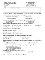 ĐỀ KIỂM TRA HỌC KÌ II LỊCH SỬ 8 NGỌC THCS MINH ĐỨC