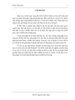 Nghiên cứu khả năng xử lý nước thải sinh hoạt của cỏ vetiver trên mô hình wetland