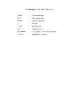 Đánh giá biến động và đề xuất chuyển đổi cơ cấu sử dụng đất huyện thạch thất   thành phố hà nội đến năm 2020