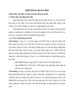 Thảo luận môn chuyên đề kế toán công cụ tài chính: Hợp đồng hoán đổi