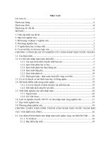 Nghiên cứu xâm nhập mặn nước ngầm khu vực ven biển tỉnh hà tĩnh và đề xuất các giải pháp bảo vệ sử dụng hợp lý