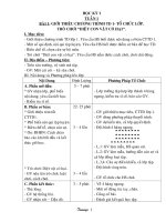 Giáo án thể dục lớp 1