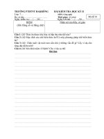 Đê kiêm tra hk II- Cong nghe 7-2011