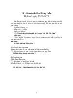 Lễ chào cờ hàng tuần