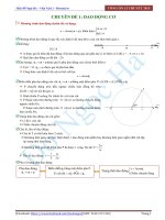 TỔNG ÔN LÝ THUYẾT VẬT LÝ CHO KỲ THI THPT QUỐC GIA