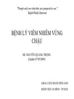 siêu âm sản viêm nhiễm vùng chậu
