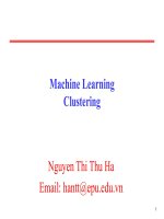 Machine Learning Clustering