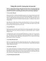 Những điều cần biết về phong thủy khi mua nhà