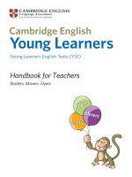 YLE HANDBOOK FOR TEACHER