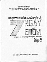 LUYỆN THI QUỐC GIA MÔN VẬT LÝ - 7 NGÀY 7 ĐIỂM TẬP 2