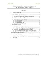 Sử dụng phần mềm GSP trọng dạy Hình học